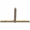 Ekena Millwork Eugene Rough Sawn Timber Gable Bracket, Douglas Fir, 96"W x 60"H x 4"D x 6"F, 15/12 Pitch GBW096X60X0406EUG00RDF - alternate 2